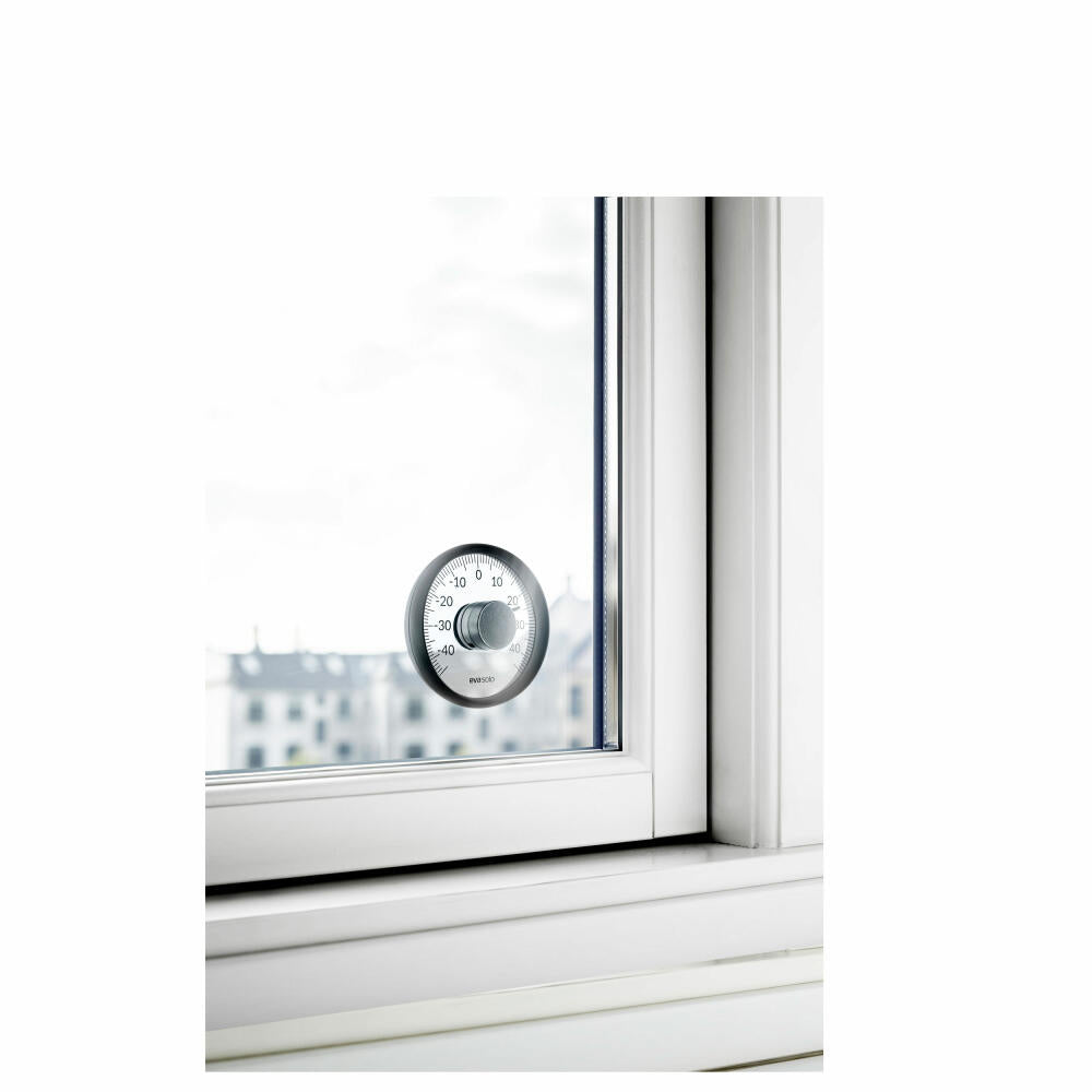 Eva Solo Außenthermometer für die Fensterscheibe, Fensterthermometer, Thermometer, Temperatur-Anzeige, 567755