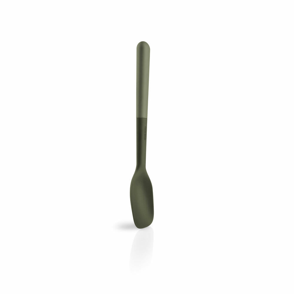 Eva Solo Green tool serving spoon small, serving spoon, vegetable spoon, plastic / silicone, green, L 26.7 cm, 531533