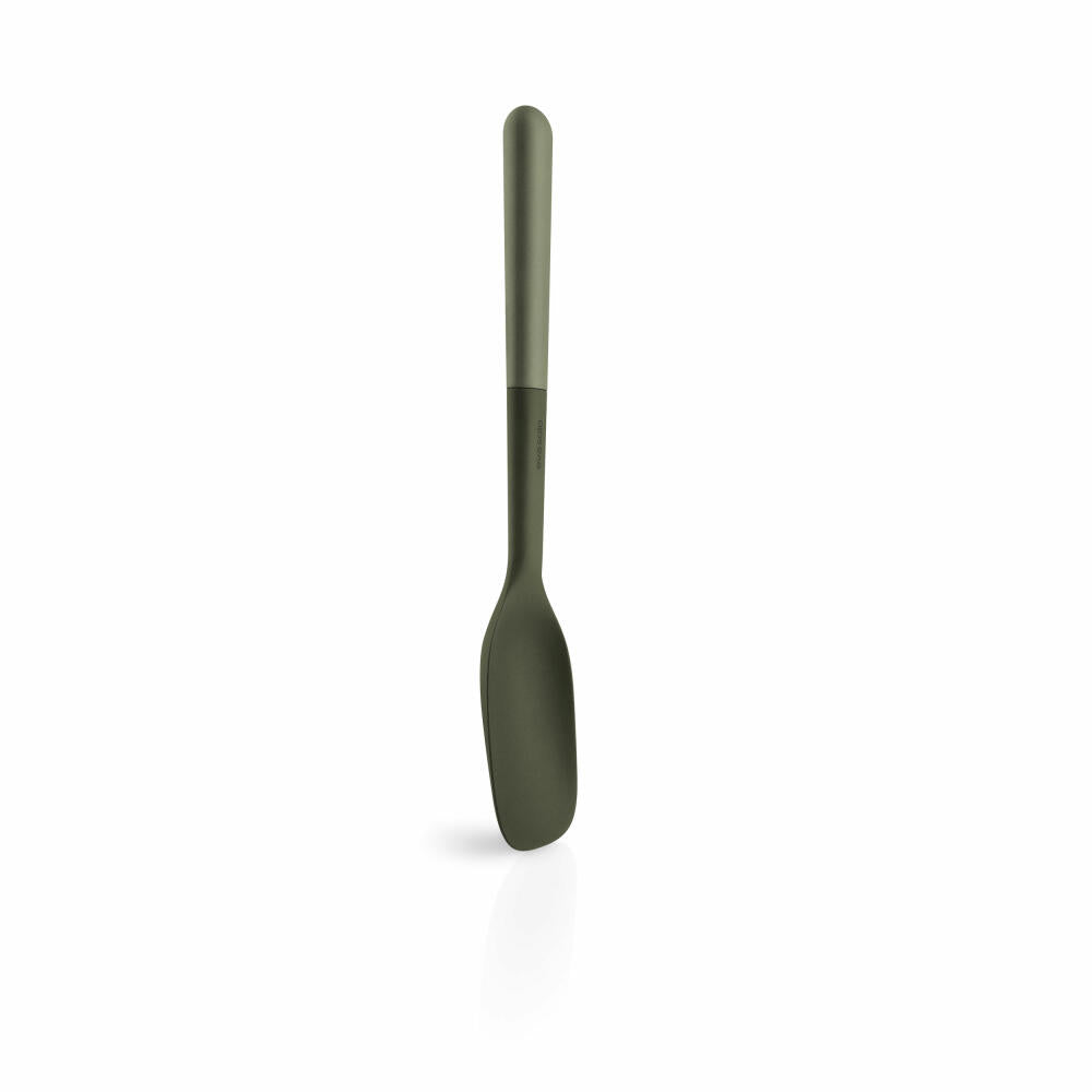Eva Solo Green tool serving spoon large, serving spoon, vegetable spoon, plastic / silicone, green, L 28.6 cm, 531534