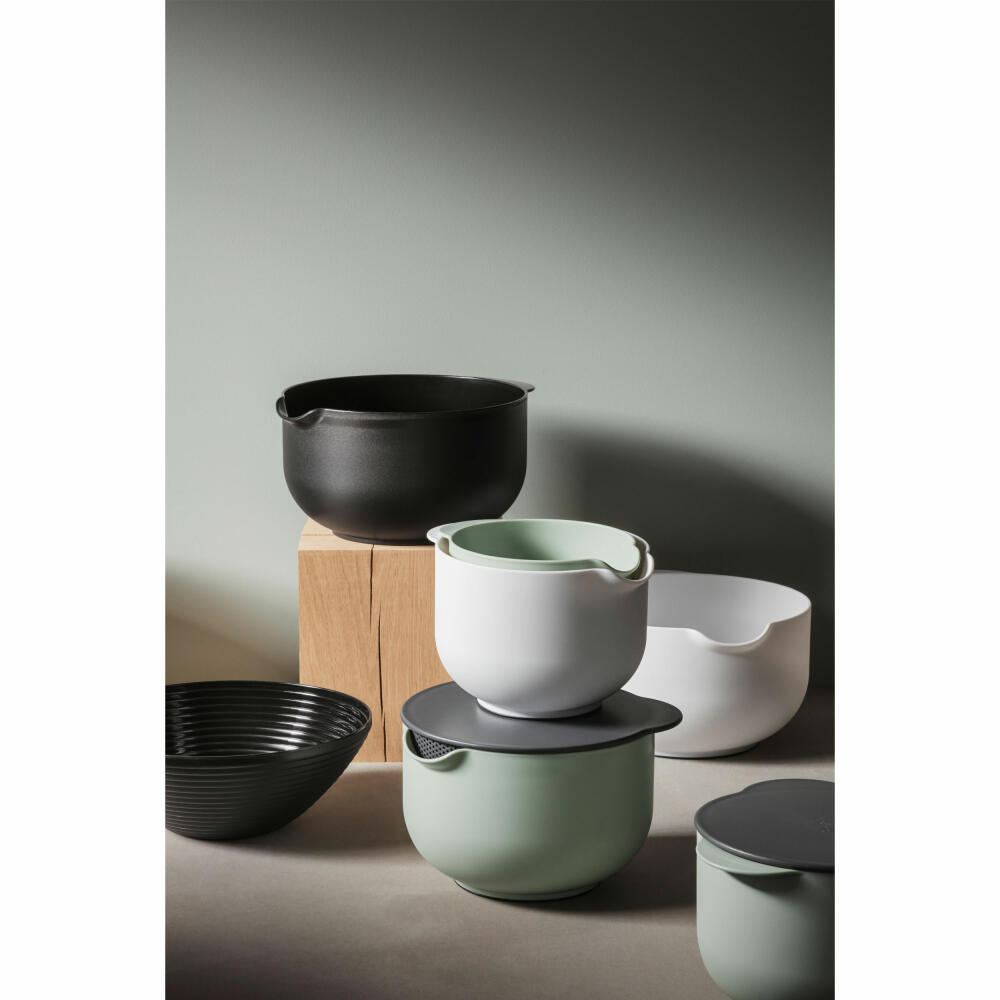 Eva Solo Gärkorb Eva, gerillter Teigkorb zum gehen lassen, Kunststoff, Black, 2.2 L, 530441