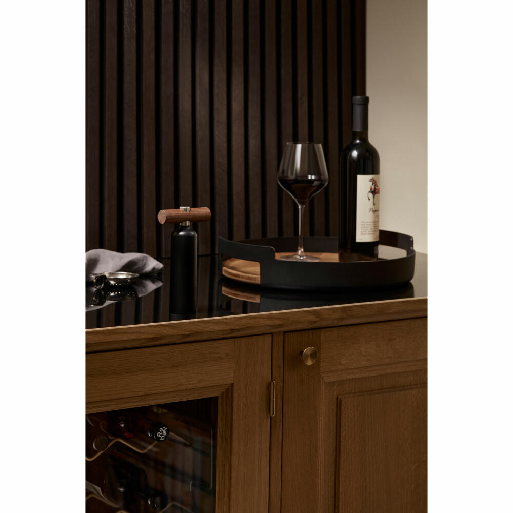 Eva Solo Corkscrew Liquid Lounge, stainless steel, wood, plastic, black, 9 cm, 822018