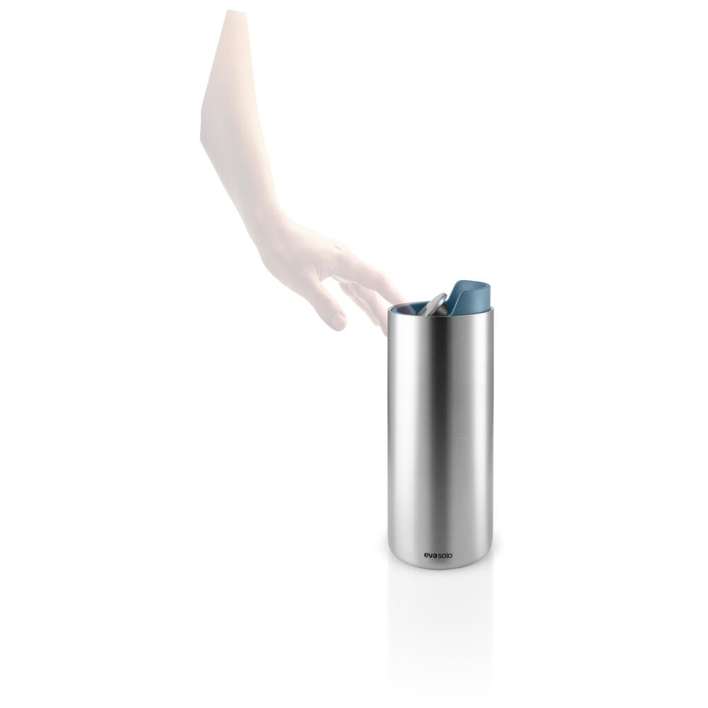 Eva Solo To Go Cup Urban, Mug, Cup, Stainless Steel, Plastic, Dusty Blue, 0.35 L, 567110