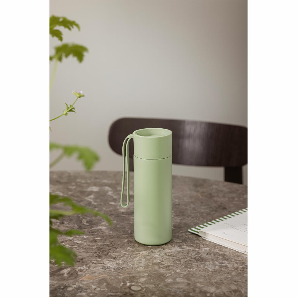 Eva Solo Isolierbecher To Go Cup Pistachio, Edelstahl, Kunststoff, Grün, 350 ml, 567009