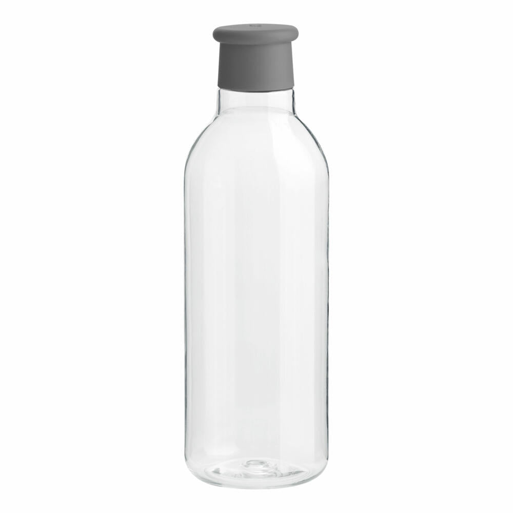 Rig-Tig DRINK-IT Water Bottle Grey, Drinking Bottle, Sports Bottle, Plastic, Silicone, Grey, 750 ml, Z00212