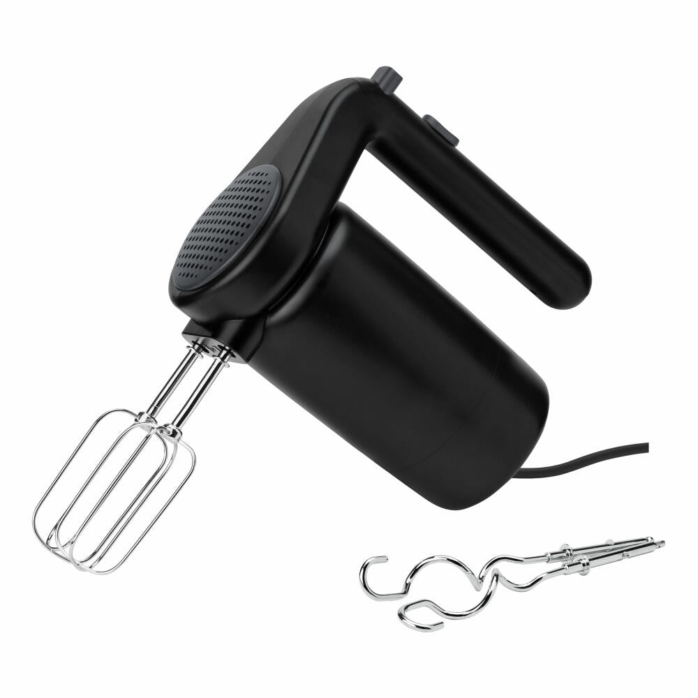 Rig-Tig FOODIE Hand Mixer Black, Kitchen Mixer, Mixer, Plastic, Stainless Steel, Black, 170 W, Z00604-1