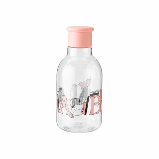 Rig-Tig Drinking Bottle Drink-It Moomin Salmon, Water Bottle, Plastic, Pink, 0.5 L, Z00710