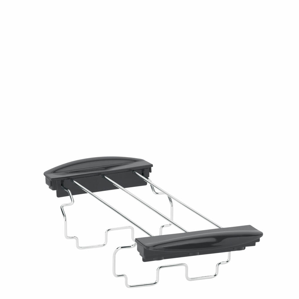 Stelton Brötchenaufsatz Emma, Toaster-Aufsatz für Brötchen, Edelstahl, Kunststoff, Black, X-232