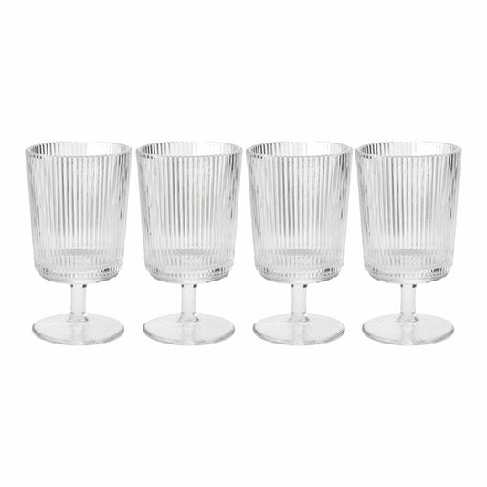 Stelton Weinglas 4er Set Pilastro, Trinkglas, Glas, Clear, 180 ml, X-520