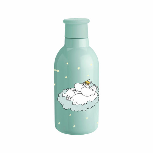 Rig-Tig Isolierflasche Drink-It - Moomin Shooting Star, Stahl, Kunststoff, Hellblau, 500 ml, Z00711-13