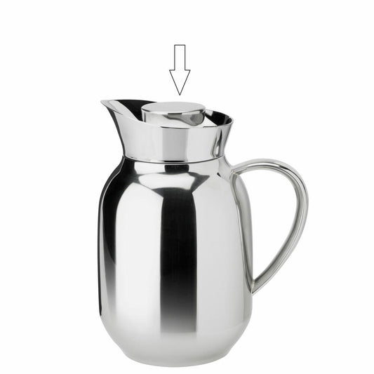 Stelton Deckel für Amphora 228, Ersatzteil, Kunststoff, Edelstahl, Steel, R-131