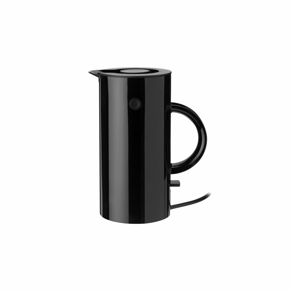 Stelton Wasserkocher EM77, Erik Magnussen, Kunststoff, Edelstahl, Black, 0.5 L, 892