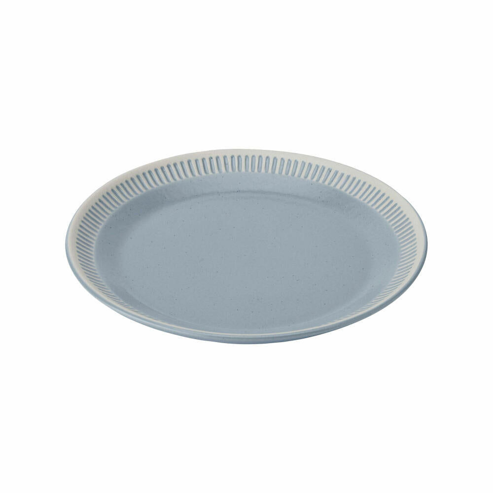 Knabstrup Dinner Plate Colorit, Dinner Plate, Plate, Stoneware, Dark Grey, 27 cm, K1401-6