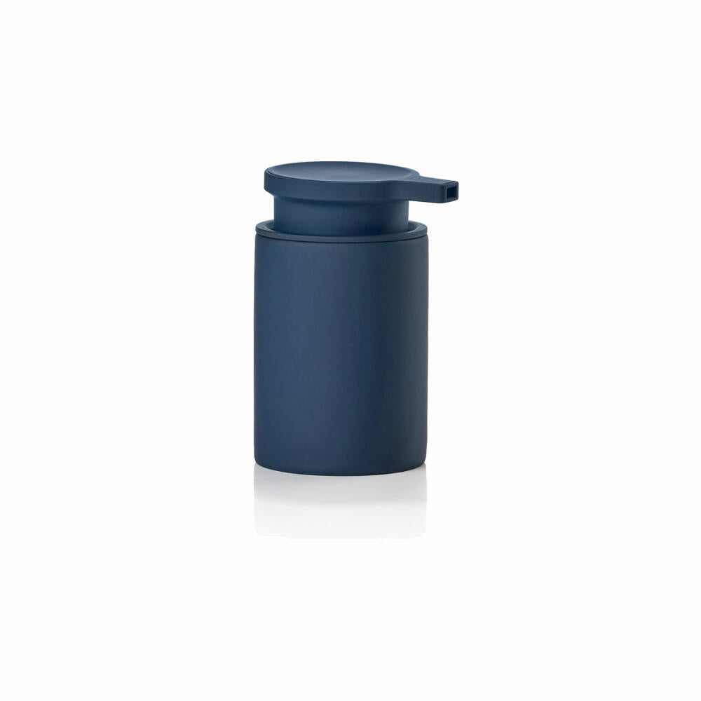 Zone Denmark Soap Dispenser Karma, Soap Dispenser, Dosing Dispenser, Stoneware, Royal Blue, 250 ml, 10037