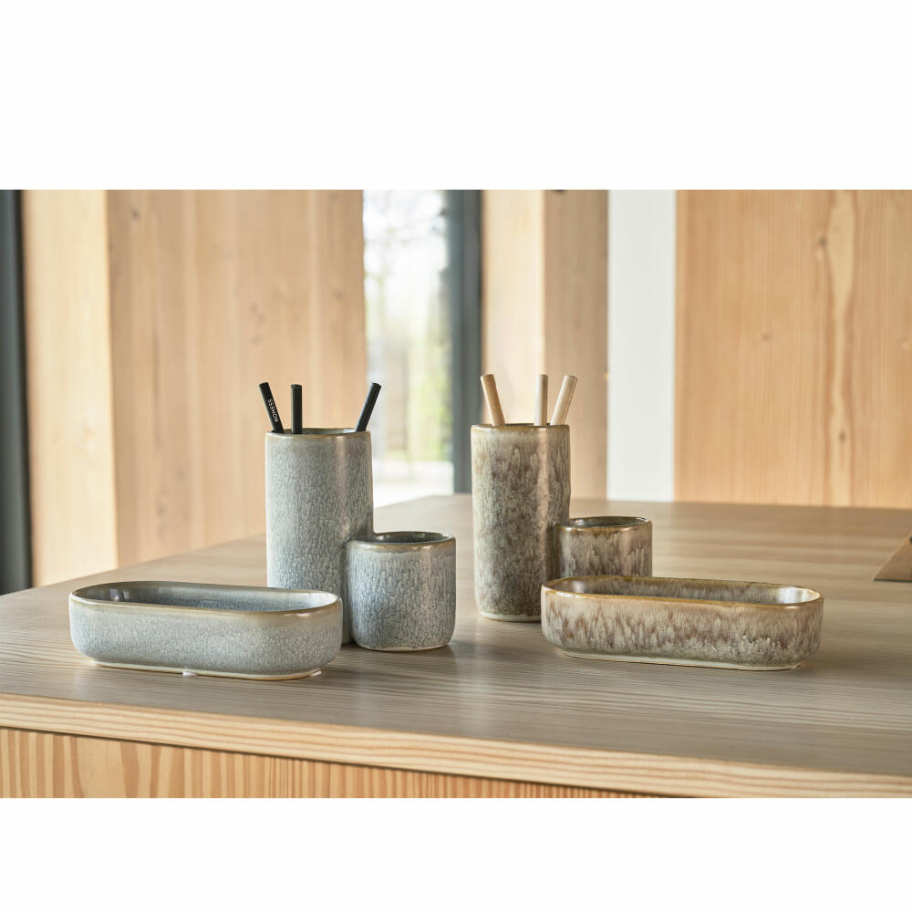 Villa Collection Gefäß Thine 13x7,5x14 cm Steingut, 11124