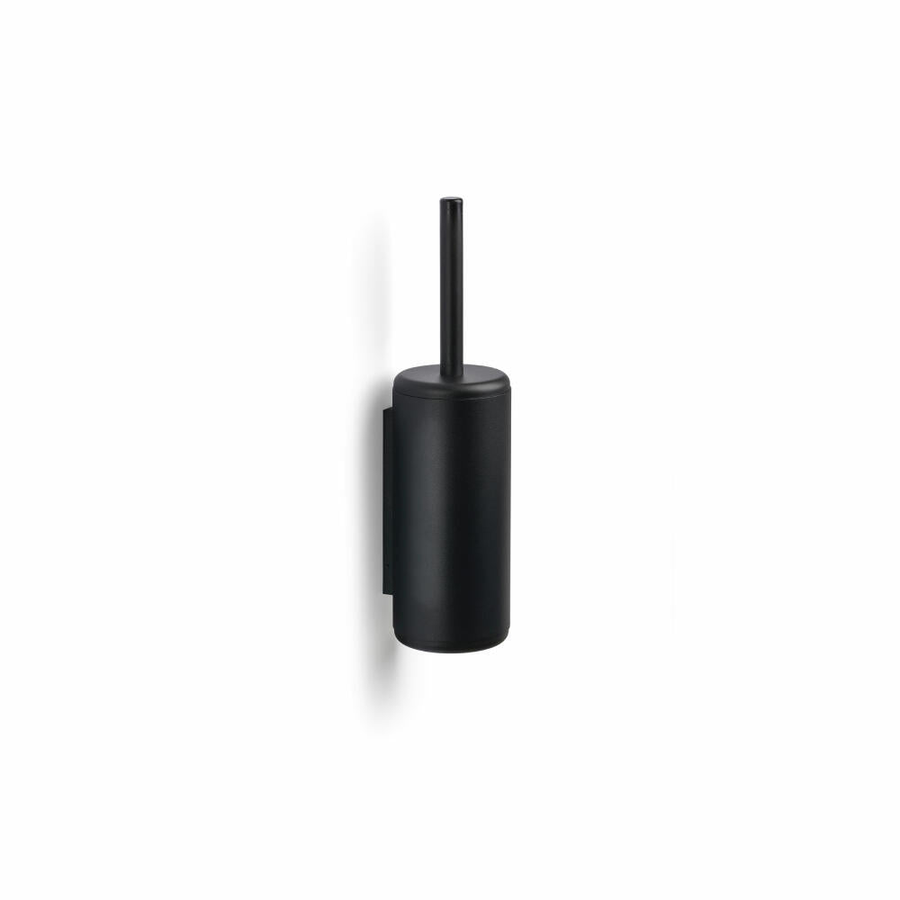 Zone Denmark toilet brush Rim, with wall bracket, toilet brush set, WC set, toilet brush, aluminum / ABS, black, 14646