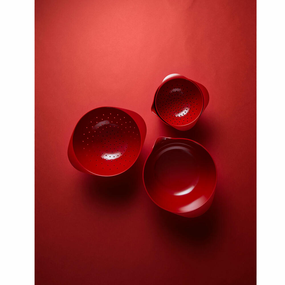 Rosti strainer for Margrethe bowl 4 L, sieve insert, melamine, red, 23724