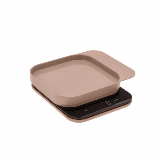 Rosti Küchenwaage Mensura, Grammwaage, ABS-Kunststoff, Humus, bis 10 kg, 25683