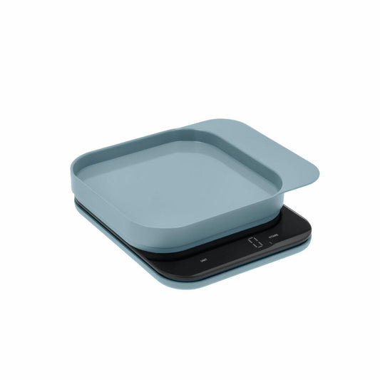 Rosti Küchenwaage Mensura, Grammwaage, ABS-Kunststoff, Dusty Blue, bis 10 kg, 25685