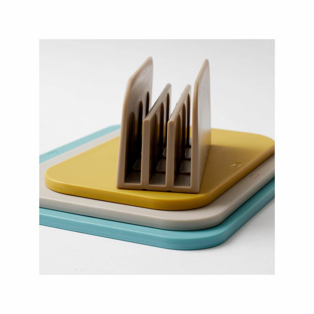Rosti Choptima 4-piece cutting board set, cutting mat, PE plastic, Ocean, 27825