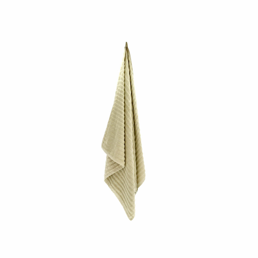 Zone Denmark Strandtuch Inu, Badetuch, Duschtuch, Badehandtuch, Handtuch, Baumwolle, Sand, 180 x 100 cm, 28250