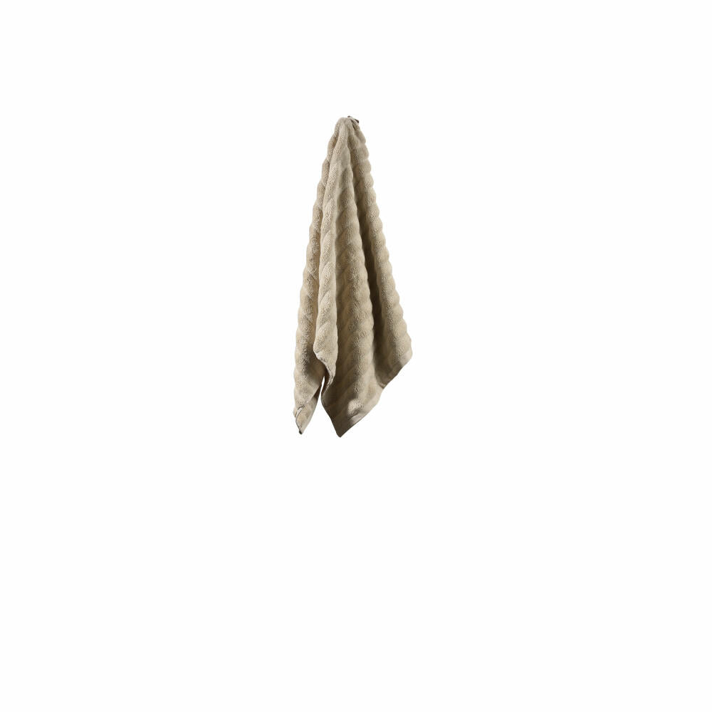 Zone Denmark Handtuch Inu Sand, 100% Baumwolle, Natur, 50 x 100 cm, 29551