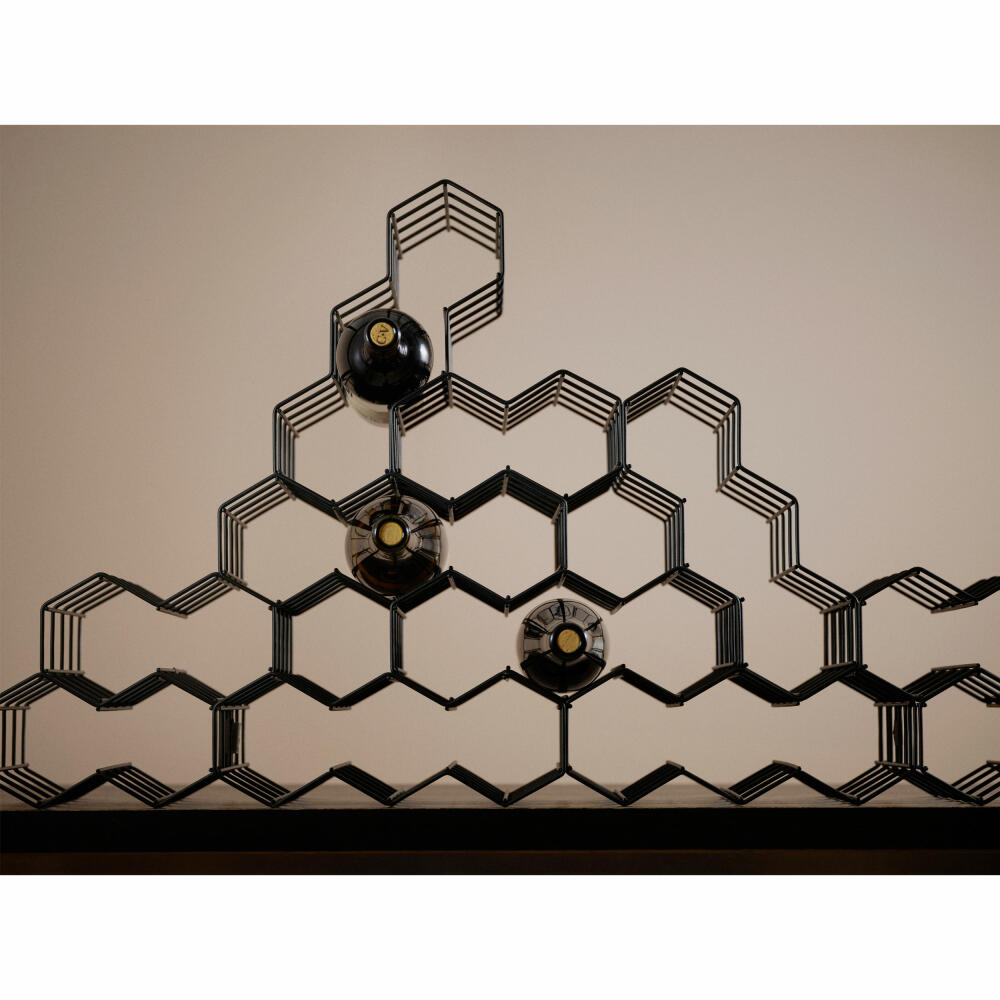 Zone Denmark wine rack Rocks Black, bottle rack, steel, black, 28.8 cm, 29719