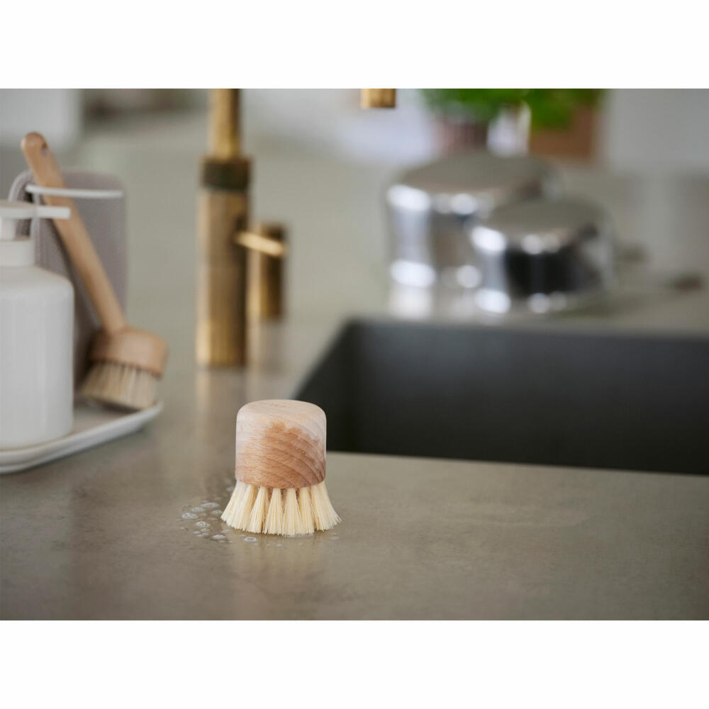 Zone Denmark pot brush Inu, cleaning brush, dishwashing brush, beech wood, natural, 29722