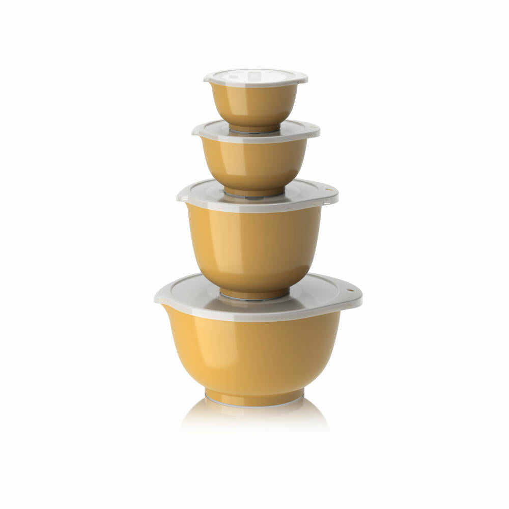 Rosti Schüssel-Set Margrethe New 8-tlg., Durostima, Curry, 0.25 + 0.5 + 1.5 + 3 L, 29971