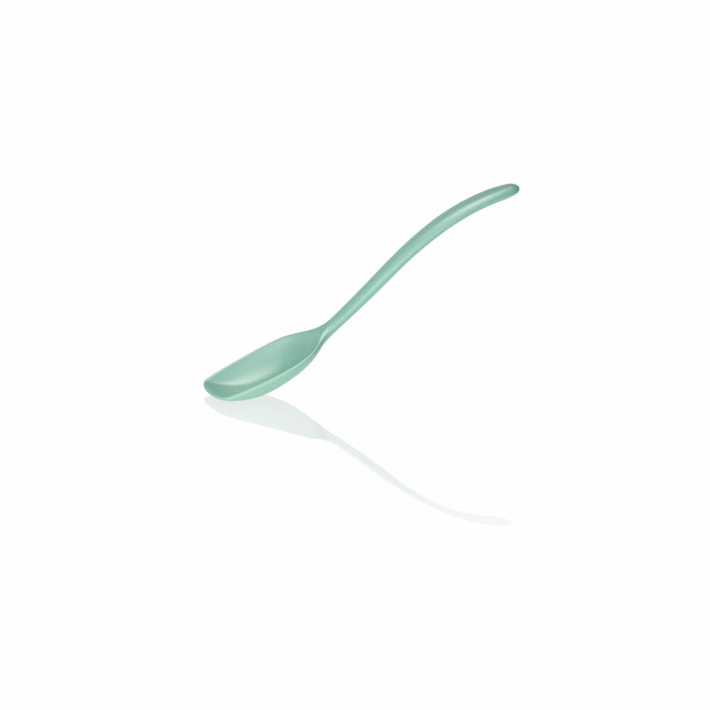 Rosti New Classic small cooking spoon, kitchen helper, plastic, Nordic Green, 19 cm, 30001
