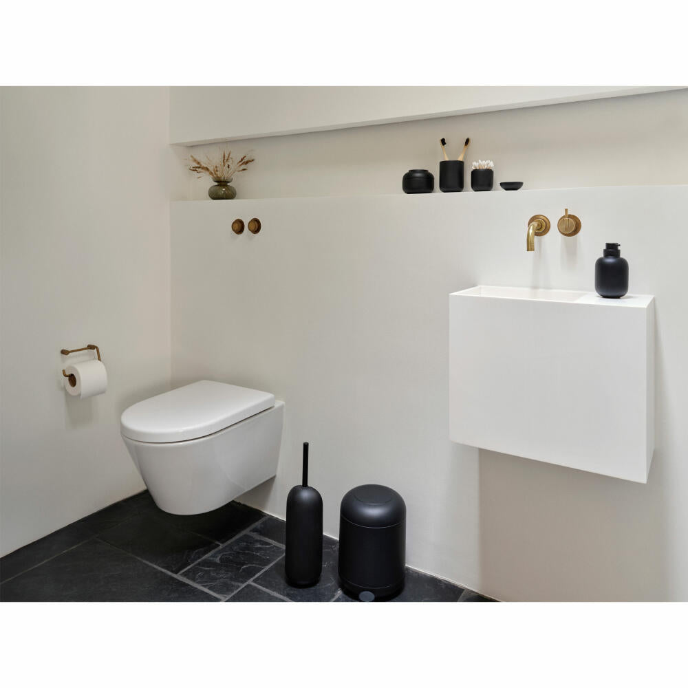 Zone Denmark Toilettenbürste Sensu Black, WC-Bürste, Beton, Schwarz, 41 cm, 34932