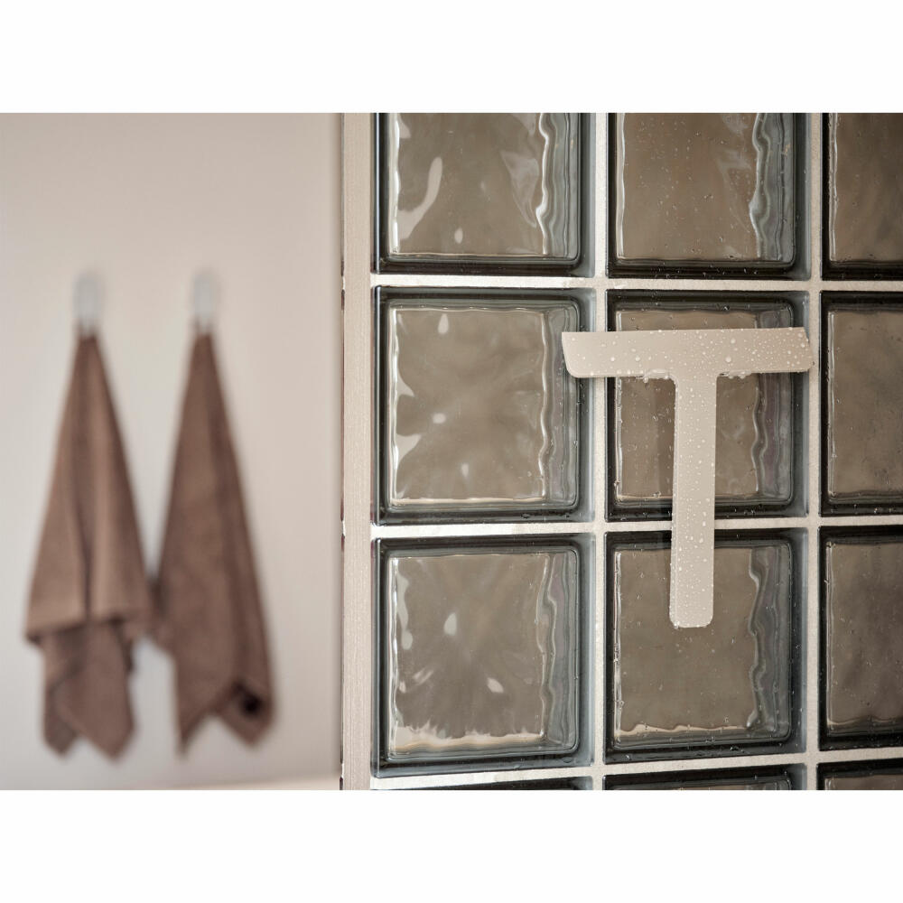 Zone Denmark Duschabzieher mit Halter Ume Taupe, Duschwischer, Silikon, Braun, 35013