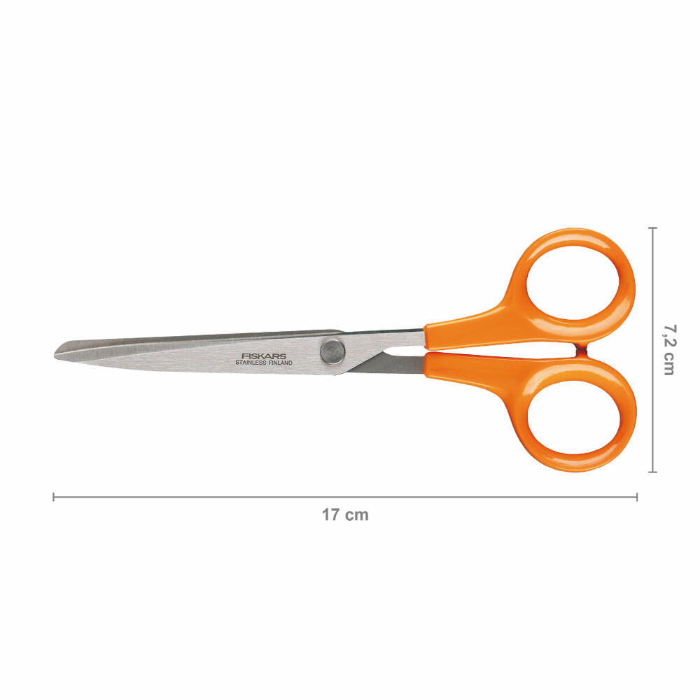 Fiskars Universalschere Classic, Haushaltsschere, Bastelschere, 17 cm, 1005150