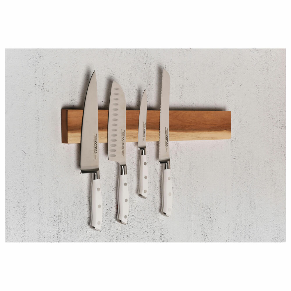 Comas Magnetische Messerleiste Vogue 46 cm, Messerhalterung, Akazienholz, 8471