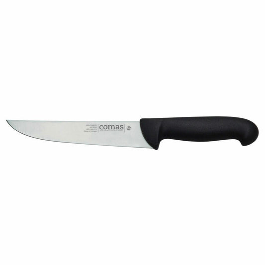 Comas butcher knife carbon, butcher knife, steel, PP, black, 18 cm blade, 10080