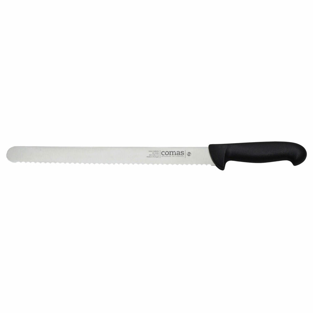 Comas Tranchiermesser Carbon, Spickmesser, Stahl, PP, Schwarz, 30 cm Klinge, 10085