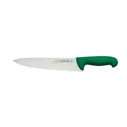 Comas Carbon Chef's Knife, Kitchen Knife, Steel, PP, Green, 20 cm Blade, 10129