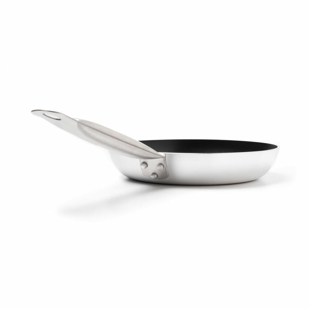 Comas Profi Bratpfanne Teide Induktion, beschichtet, Aluminium, Schwarz, Silber, 36 cm, 11778