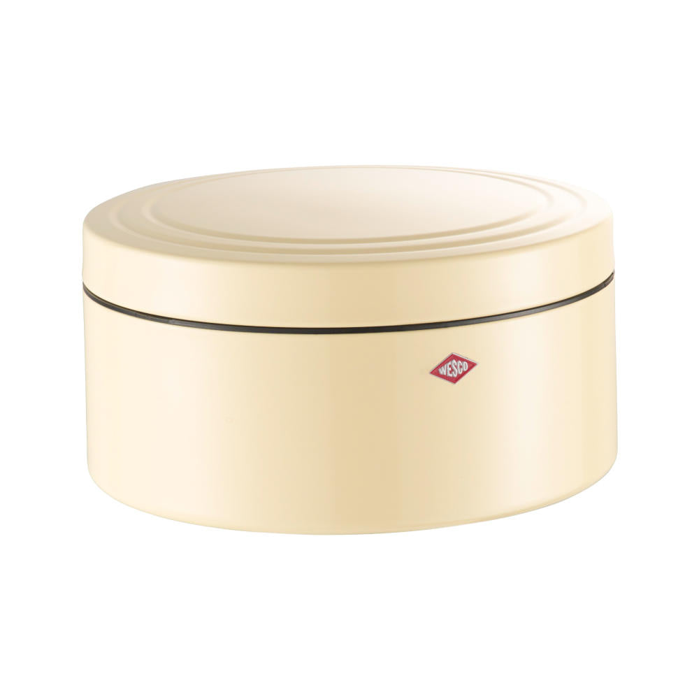 Wesco Cookie Box, Keksdose, Dose, Gebäckdose, Mandel, Stahlblech, 324402-23
