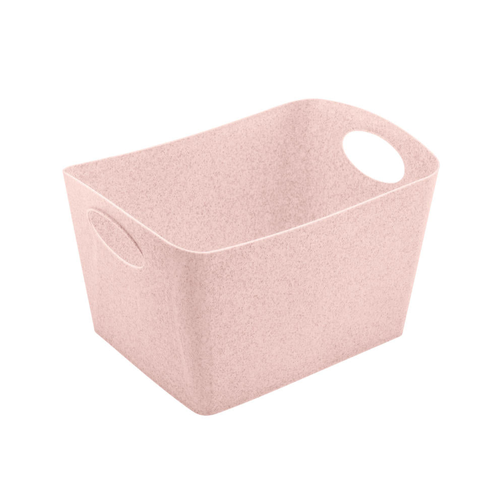 Koziol Boxxx S storage box, storage box, storage basket, basket, storage, plastic, organic pink, 1 L, 5745669