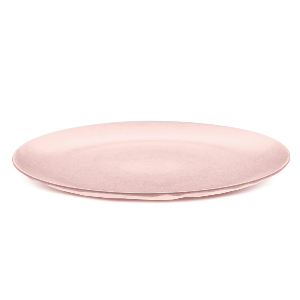 Koziol Club Plate Flat, Serving Plate, Dinner Plate, Bread Plate, Plastic, Organic Pink, 26 cm, 4005669