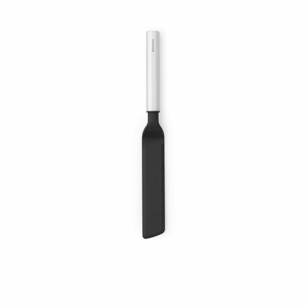 Brabantia Konditormesser Non-Stick Profile, Tortenmesser, Stahl / Kunststoff, Matt Steel, 31 cm, 250422