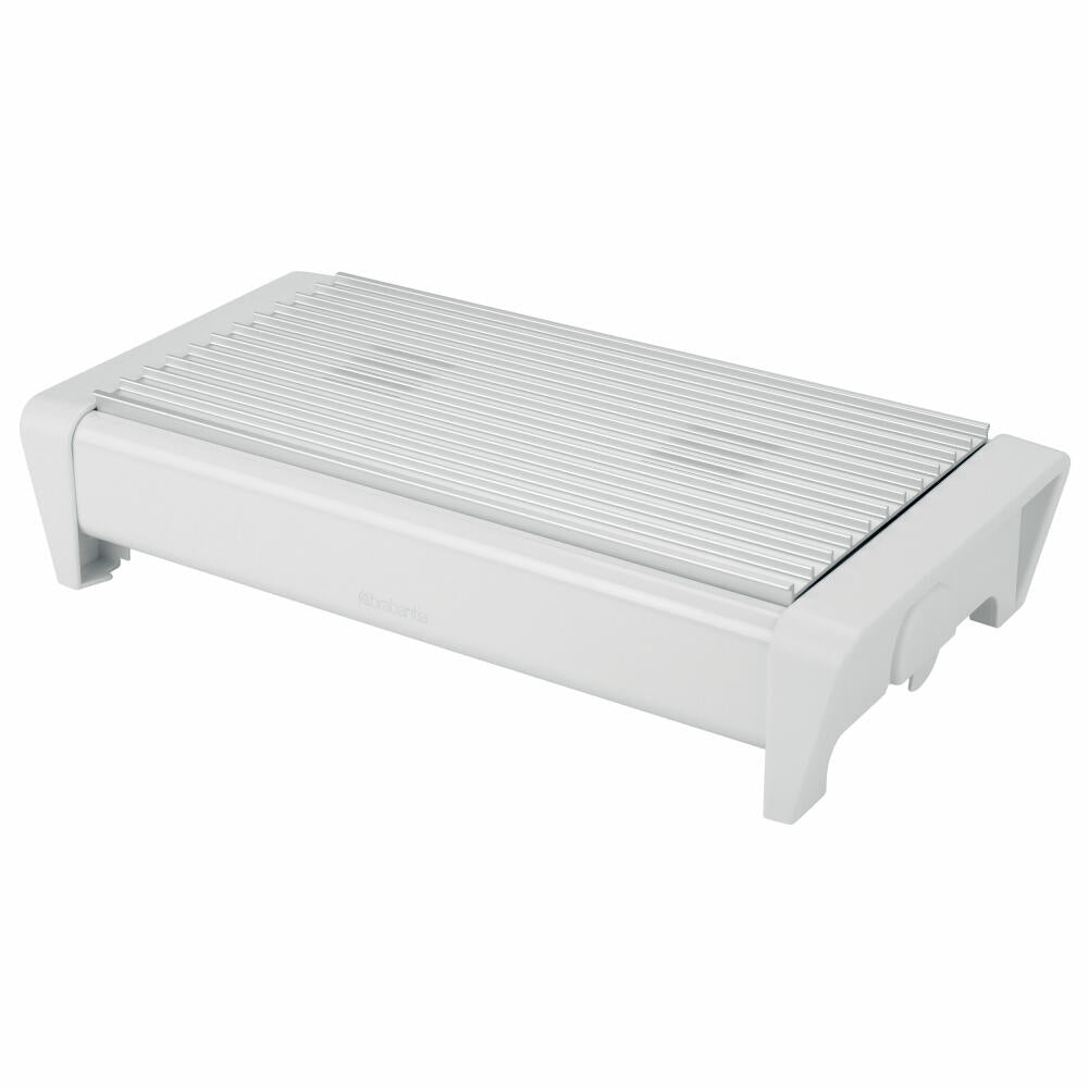 Brabantia Stövchen, Speisenwärmer, Warmhalteplatte, Buffetwärmer, White, 477164