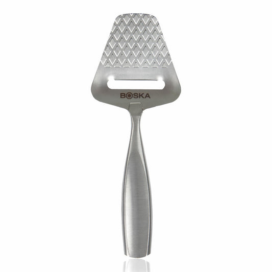 Boska Käsehobel Mini Monaco+, Käsereibe, Käseschneider, Edelstahl, Silber, 14.5 cm, 307102