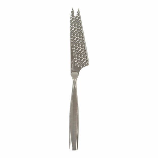 Boska Käsemesser für Halbfesten Käse Monaco+ Nr.5, Käseschneider, Messer, Edelstahl, Silber, 24 cm, 307098