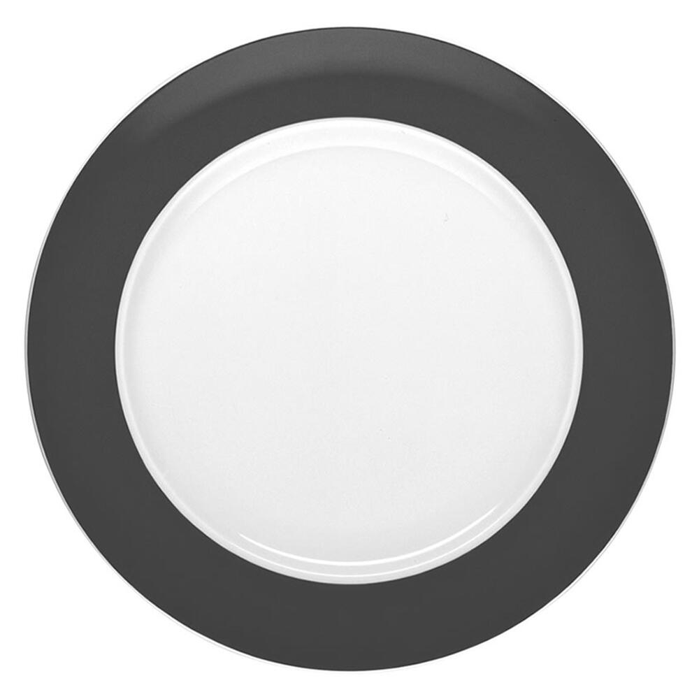 Thomas Sunny Day Speiseteller, Grillteller, Teller, Porzellan, Grey / Grau, Spülmaschinenfest, 27 cm, 10227