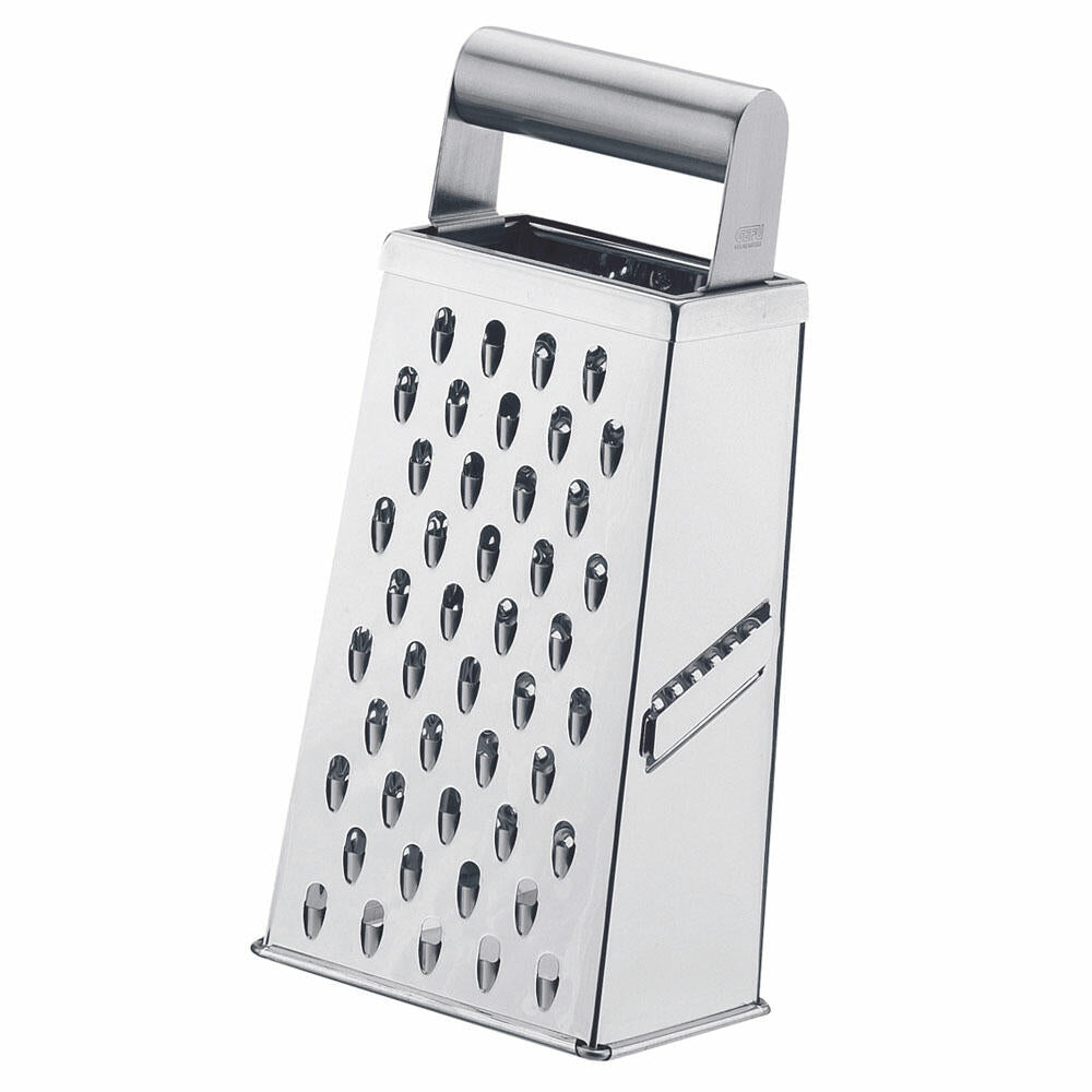 Gefu Vierkantreibe, Gemüsereibe, Gurkenhobel, Kartoffelhobel, Raspel, Edelstahl, 10750