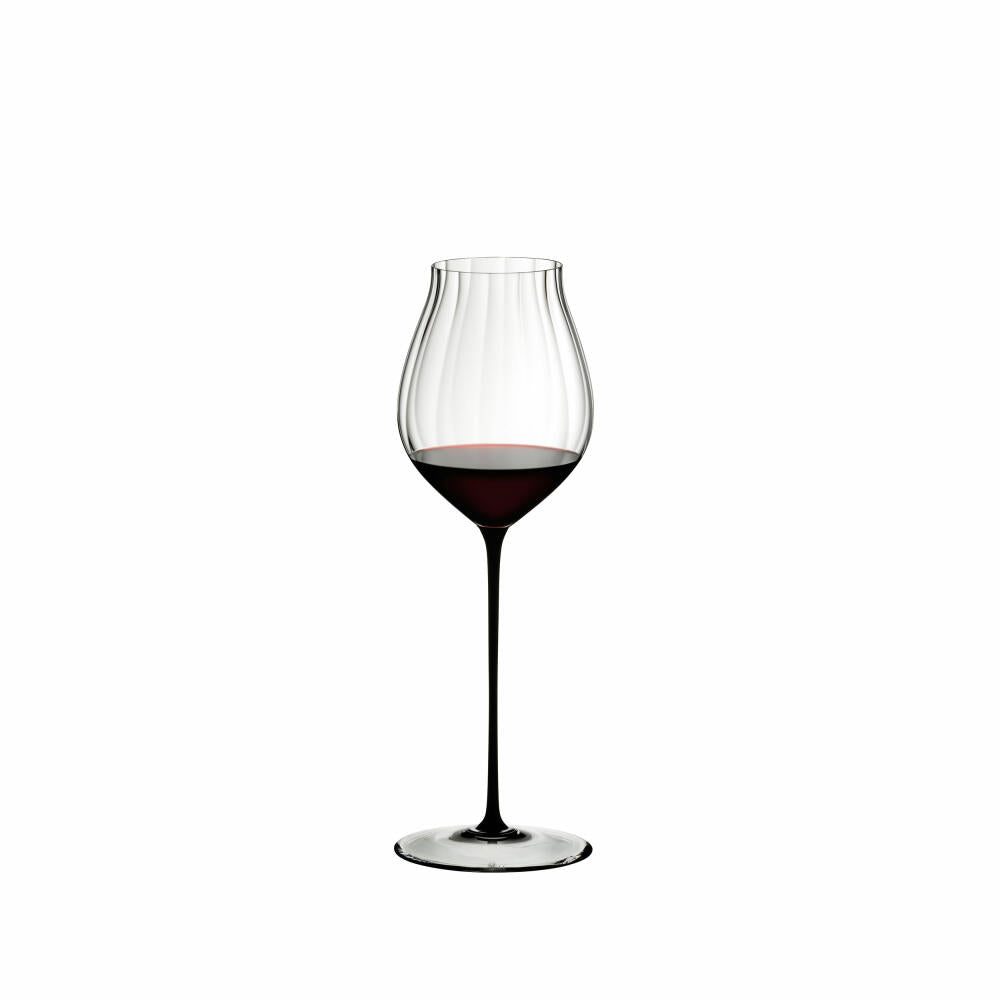 Riedel High Performance Pinot Noir, Rotweinglas, Weinglas, Rotwein, Hochwertiges Glas, Schwarz, 830 ml, 4994/67B