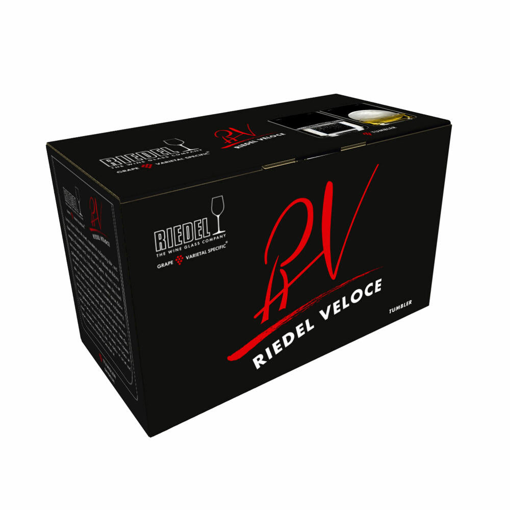 Riedel Veloce Wasser Gläser, 2er Set, Wasserglas, Trinkglas, Kristallglas, 430 ml, 6330/02