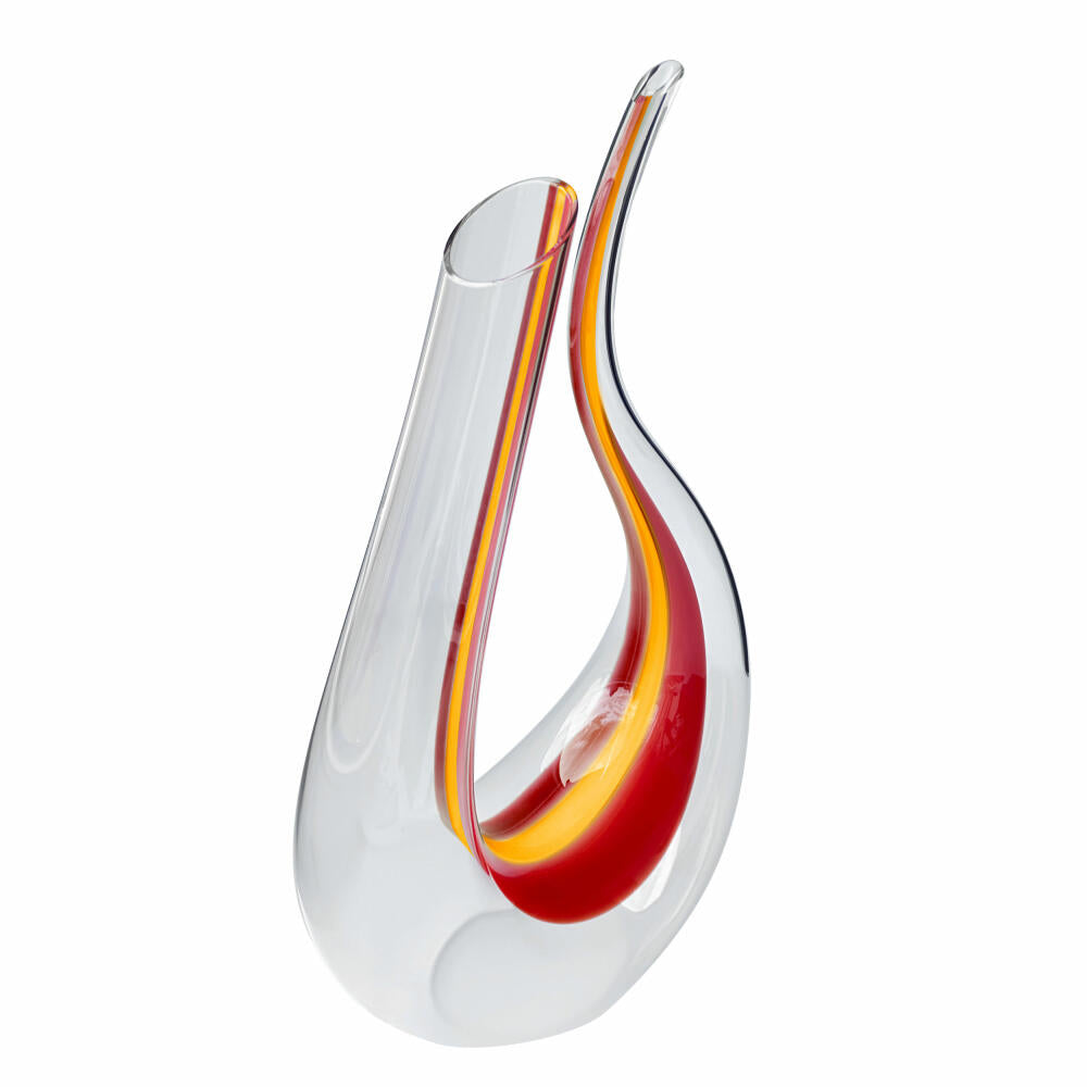 Riedel Dekanter Amadeo, Weinkaraffe, Weindekanter, Kristallglas, Rot, Gelb, Rot, 0.75 L, 1756/13S27