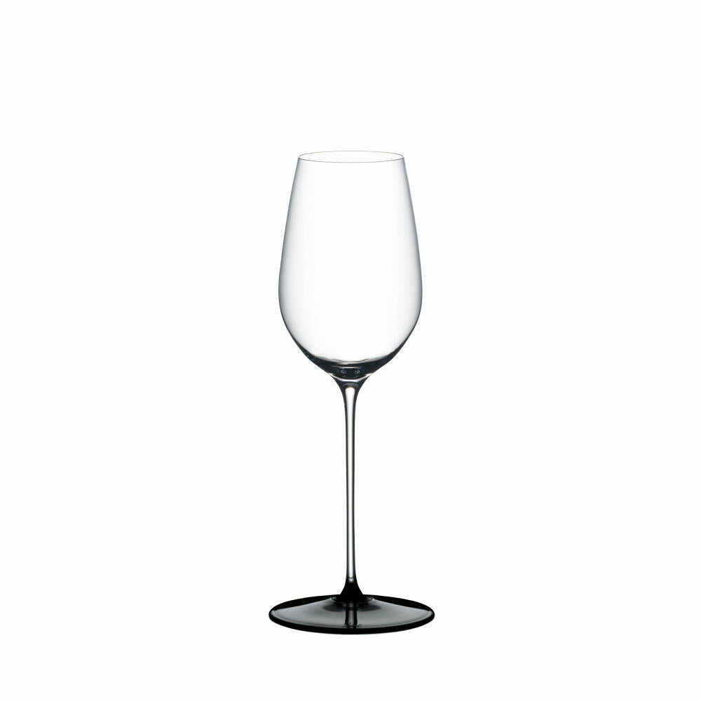 Riedel Fatto A Mano Black Tie Riesling, Weißweinglas, Weinglas, Kristallglas, 400 ml, 4110/15